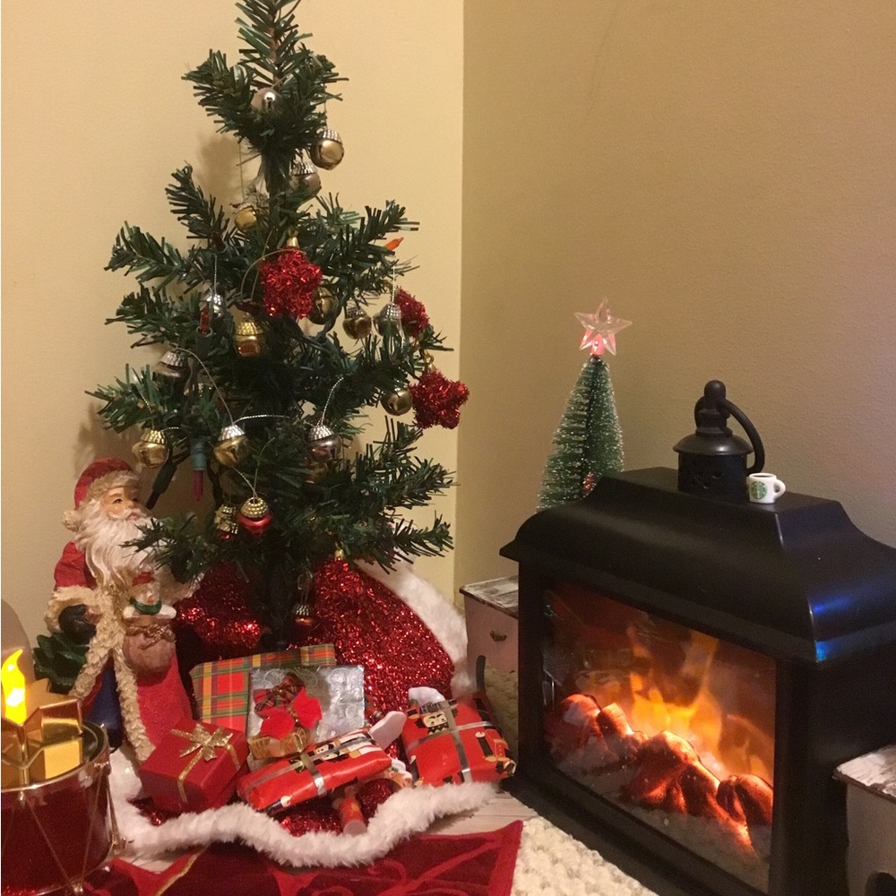 LED FIREPLACE LANTERN 🔥 - Picture 3 of 3